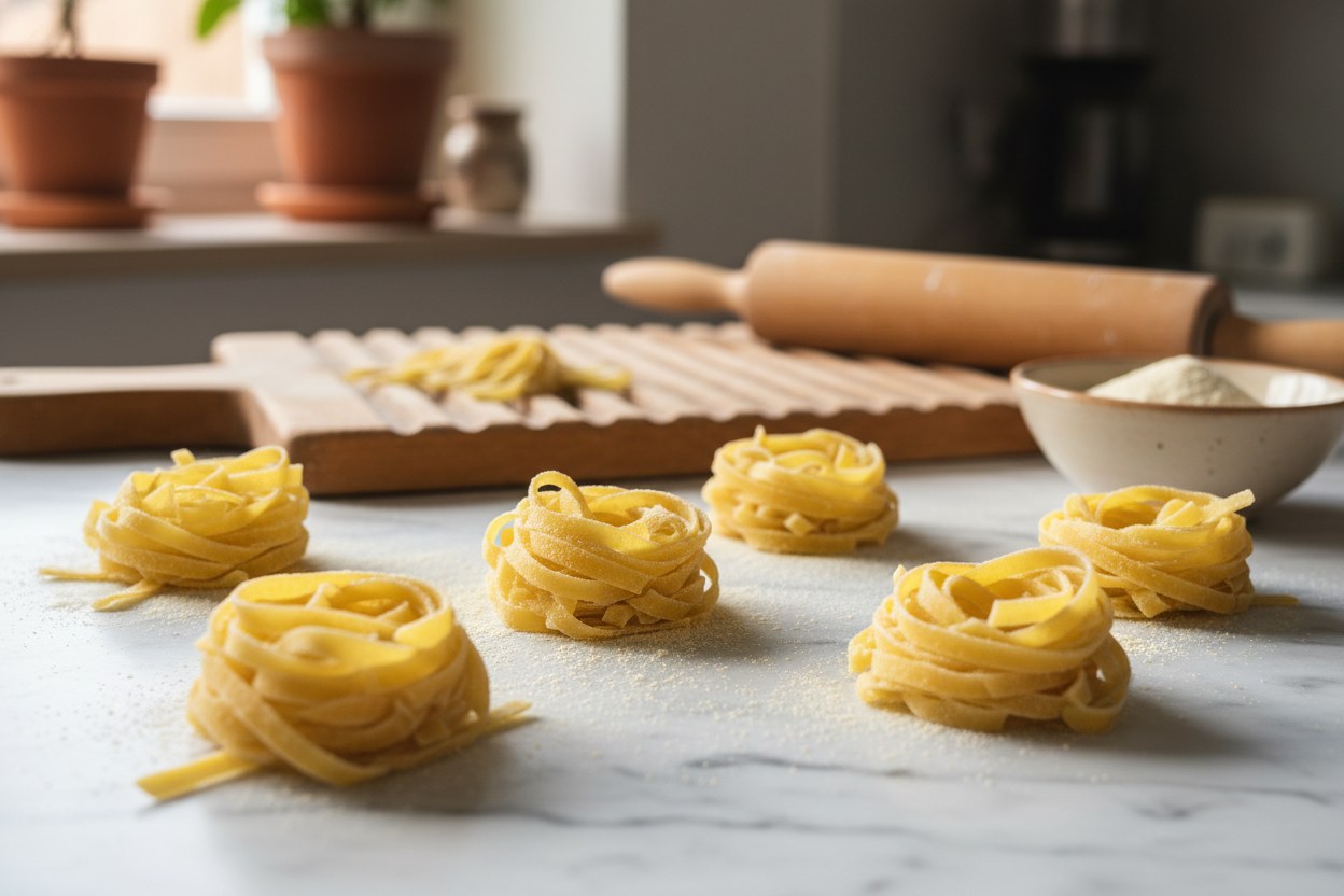 İtalyan Pasta Atölyesi — taze makarna yapımı
